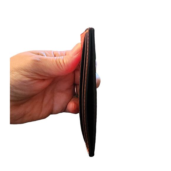 Coach coral Paisley print slim card wallet - Picture 7 of 10